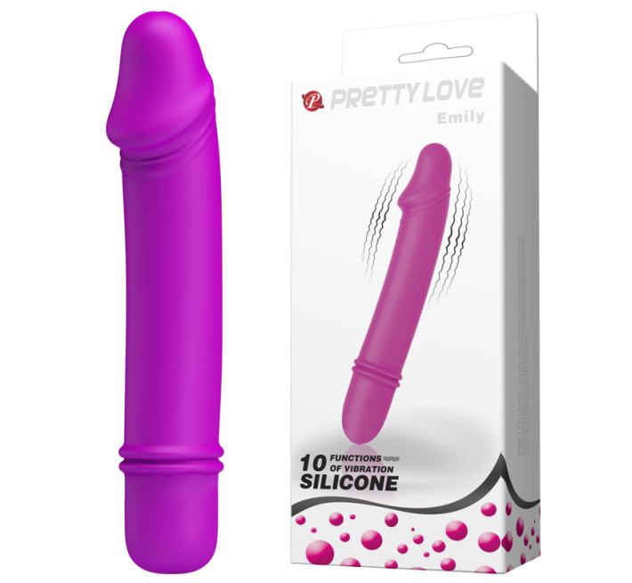 Вібратор Pretty Love Emily Рожевий