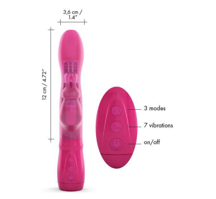 Вибратор Marc Dorcel Furious Rabbit Розовый