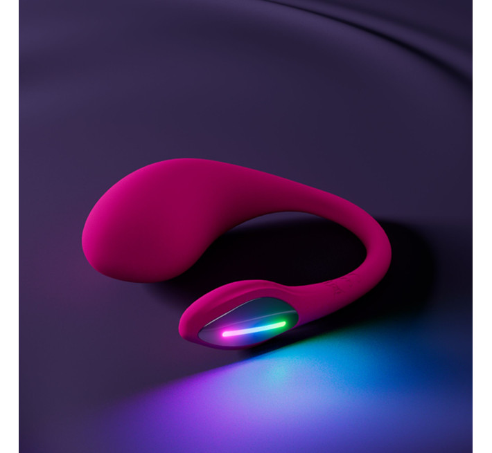 Смарт-віброяйце Lovense Lush 4, дуже потужне, швидке заряджання, LED-підсвічування