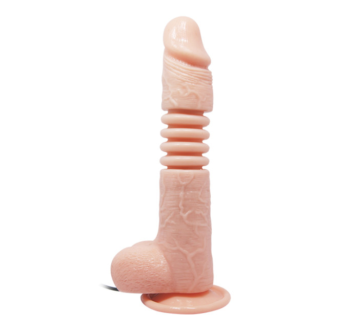 Вибратор LyBaile Thunder Up Vibrating Dildo Flesh