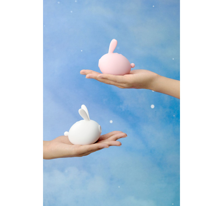 Вакуумный клиторальный стимулятор с вибрацией KISTOY Too Simple White