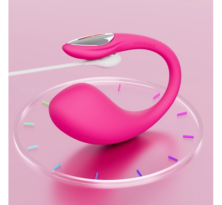 Смарт-віброяйце Lovense Lush 4, дуже потужне, швидке заряджання, LED-підсвічування