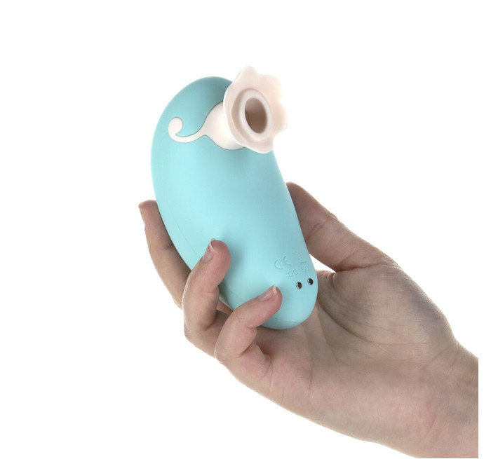 Розкішний вакуумний кліторальний стимулятор Pillow Talk Dreamy Бірюзовий із кристалом Swarovski