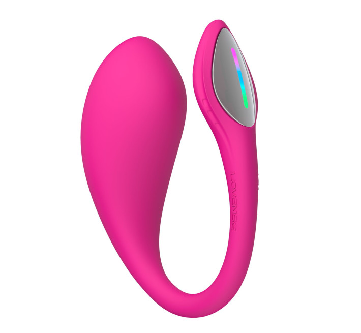 Смарт-віброяйце Lovense Lush 4, дуже потужне, швидке заряджання, LED-підсвічування