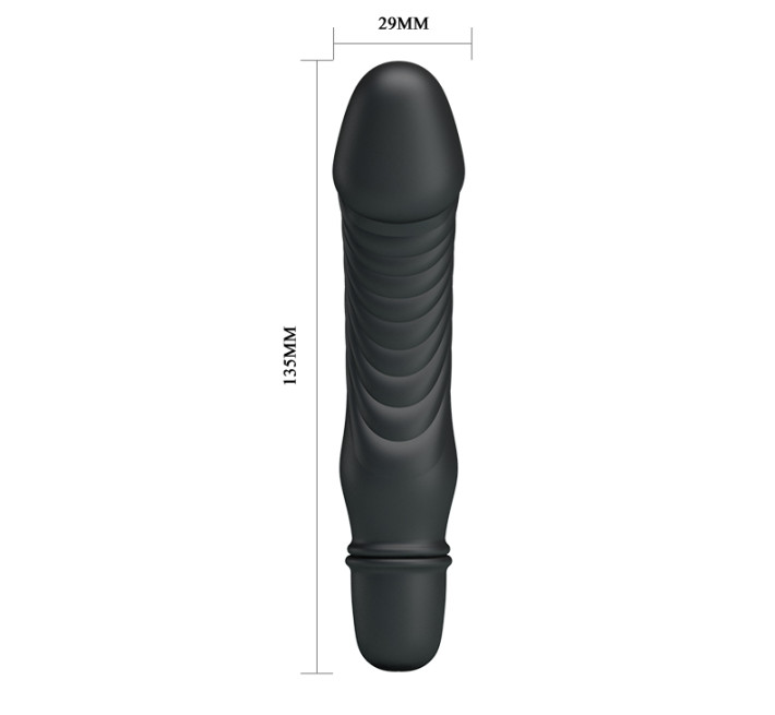 Вібратор Pretty Love Stev Vibrator Black