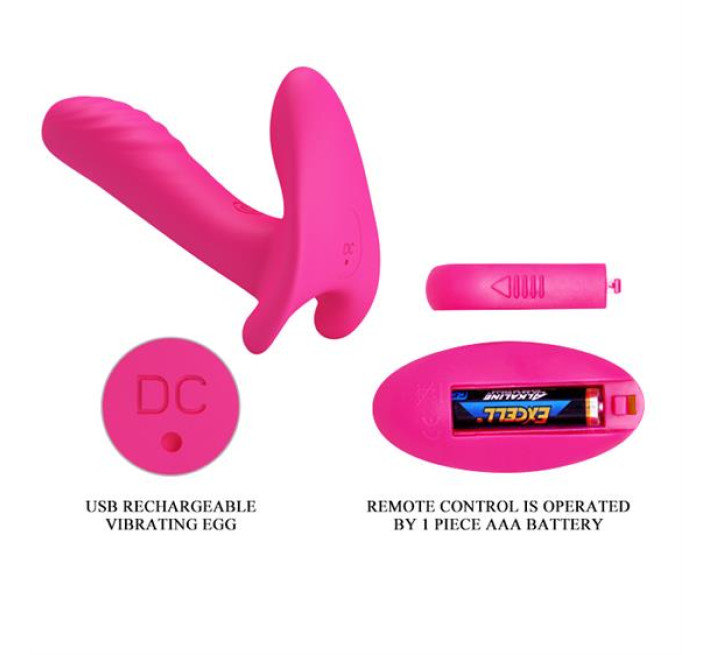 Вибратор Pretty Love Remote Control Massager Pink
