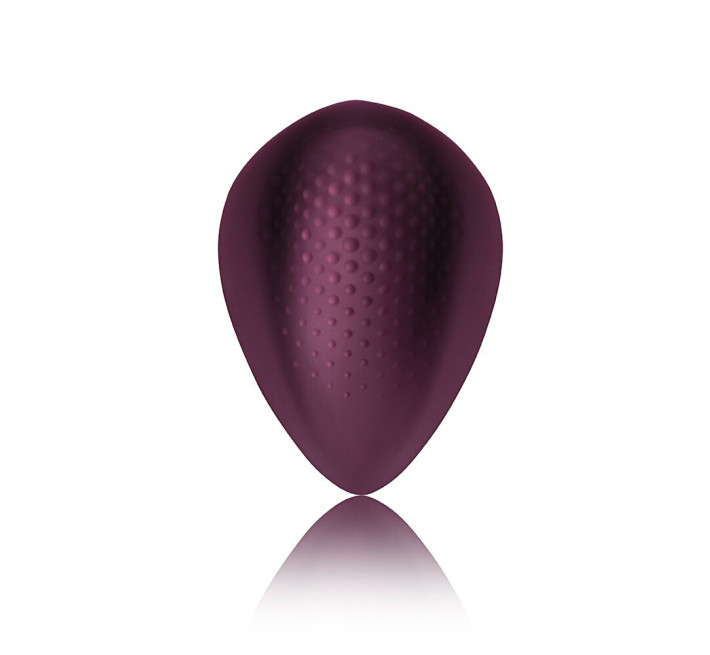 Вибратор в трусики Rocks Off Knickerbocker Glory - Burgundy, пульт ДУ