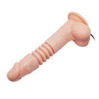 Вибратор LyBaile Thunder Up Vibrating Dildo Flesh