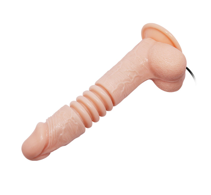 Вибратор LyBaile Thunder Up Vibrating Dildo Flesh