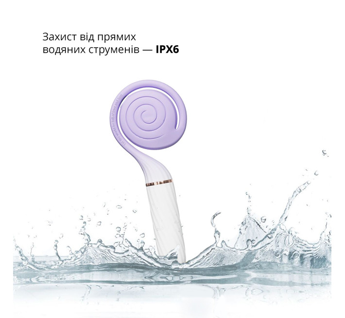 Пульсатор з вакуумною стимуляцією Otouch LOLLIPOP Purple