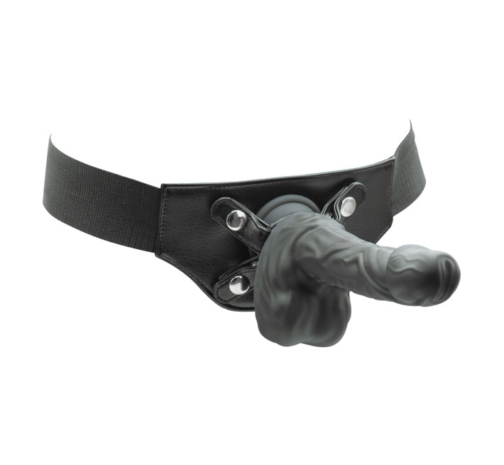 Вибро-фаллоимитатор с ротацией и пульсацией Naked Addiction 8.6″ Noir, с пультом ДУ