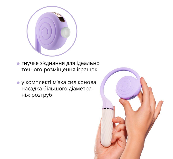 Пульсатор з вакуумною стимуляцією Otouch LOLLIPOP Purple