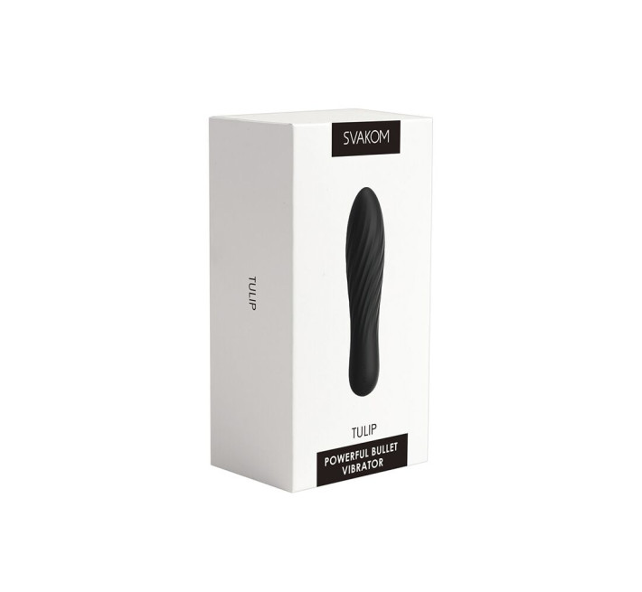 Мощный минивибратор Svakom Tulip Black