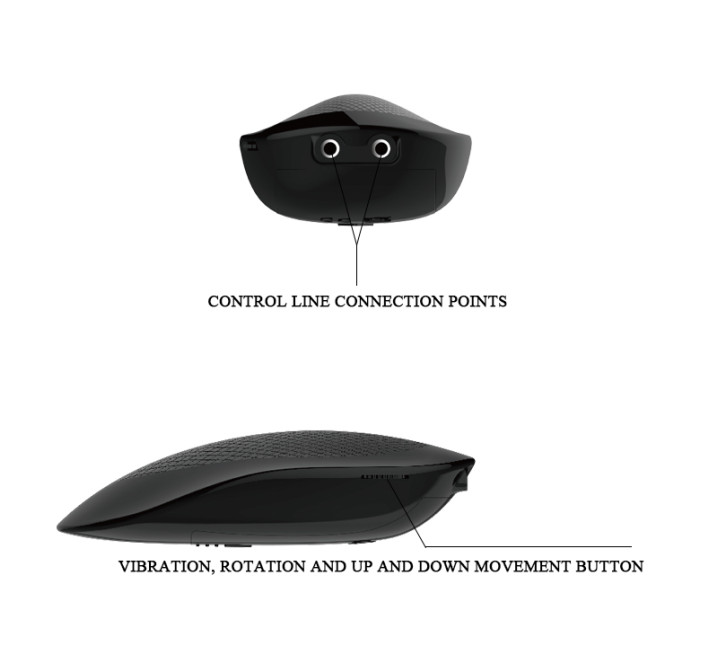 Вибратор LyBaile Thunder Up Vibrating Dildo Flesh