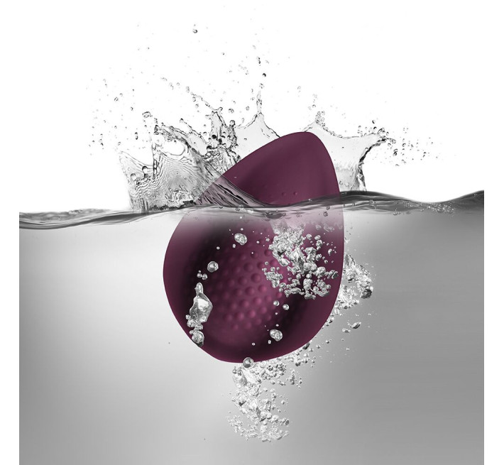 Вибратор в трусики Rocks Off Knickerbocker Glory - Burgundy, пульт ДУ