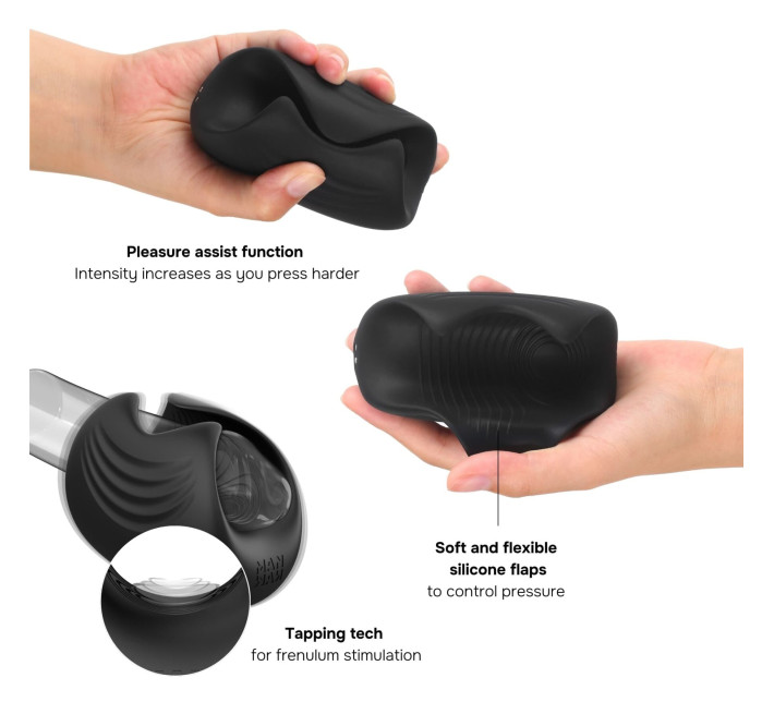 Мастурбатор Manwan SUB.ONE Infinite Black