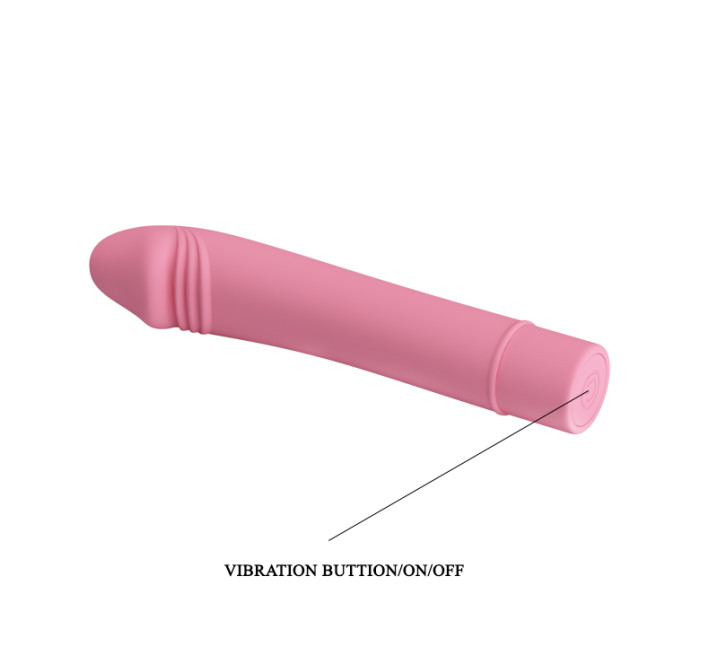 Реалістичний вібратор LyBaile Pretty Love Polevick Тілесний