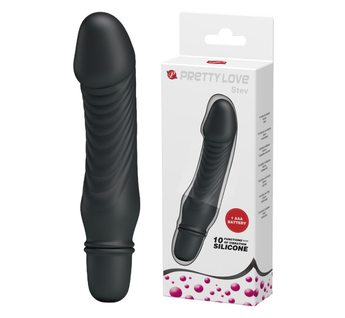 Вібратор Pretty Love Stev Vibrator Black