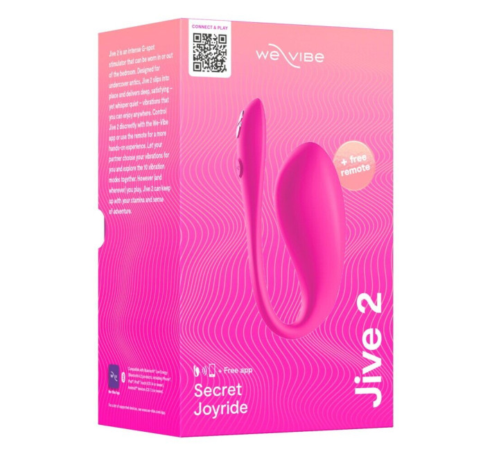 Смарт-віброяйце We-Vibe Jive 2 Electric Pink