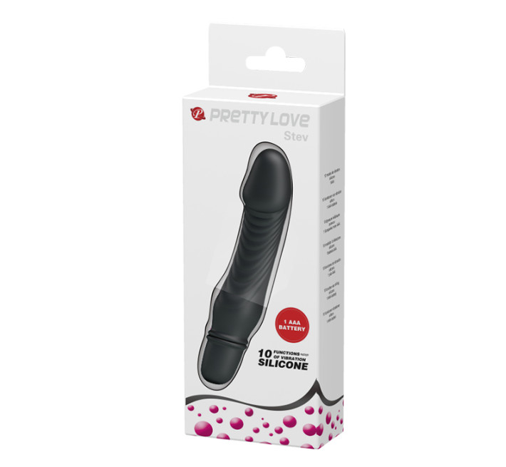 Вібратор Pretty Love Stev Vibrator Black
