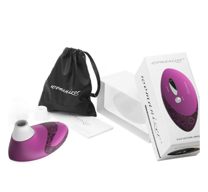 Вакуумный клиторальный стимулятор Womanizer W-500 Magenta