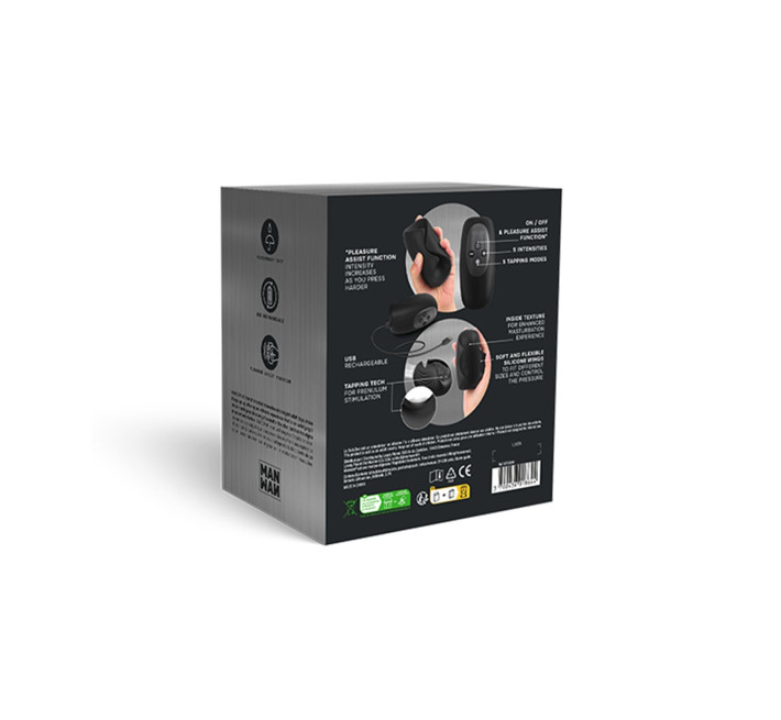 Мастурбатор Manwan SUB.ONE Infinite Black