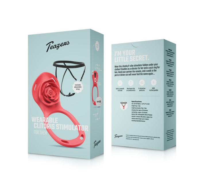 Вібратор у трусики Teazers Wearable Clitoral Stimulator
