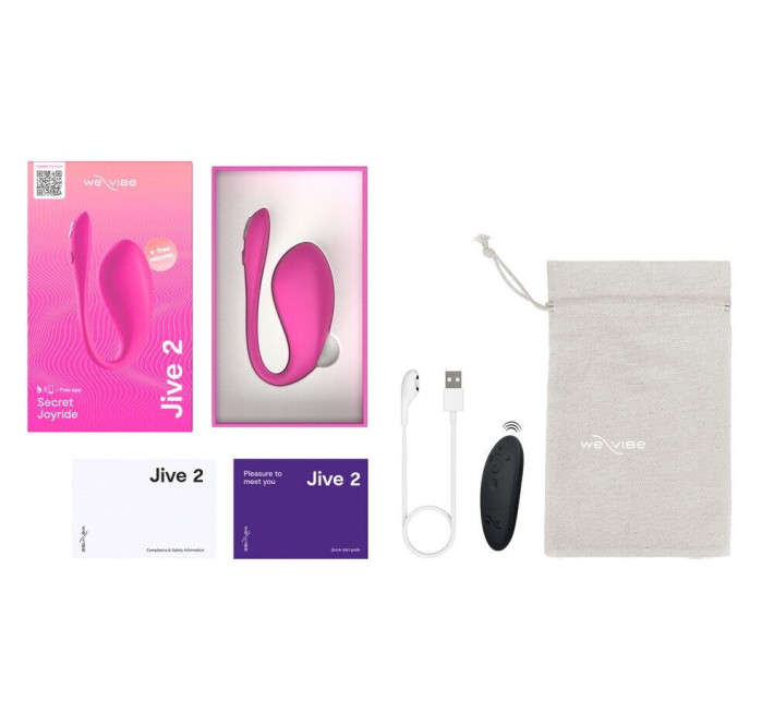 Смарт-віброяйце We-Vibe Jive 2 Electric Pink