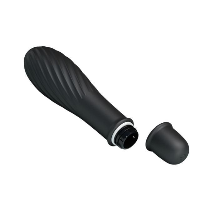 Класичний вібратор Pretty Love Solomon Чорний