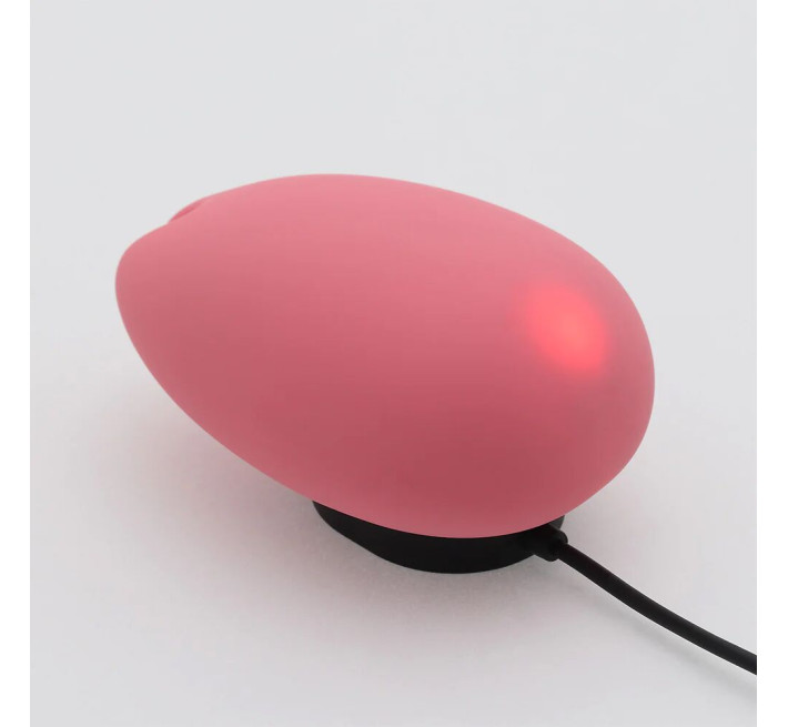 Мінівібратор IROHA SAKURA Coral, роздвоєний кінчик, 5 режимів, перезаряджуваний