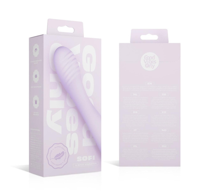 Вібратор Good Vibes Only - SOFI G-Spot Vibrator Soft Silicone - Purple