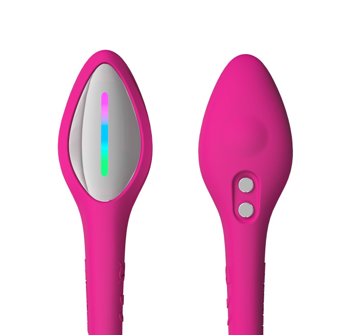 Смарт-віброяйце Lovense Lush 4, дуже потужне, швидке заряджання, LED-підсвічування