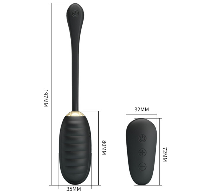 Віброяйце Pretty Love Doreen Remote Control Vibrating Love Egg
