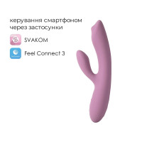 Смарт вибратор-кролик с жемчужной стимуляцией точки G Svakom Trysta Neo