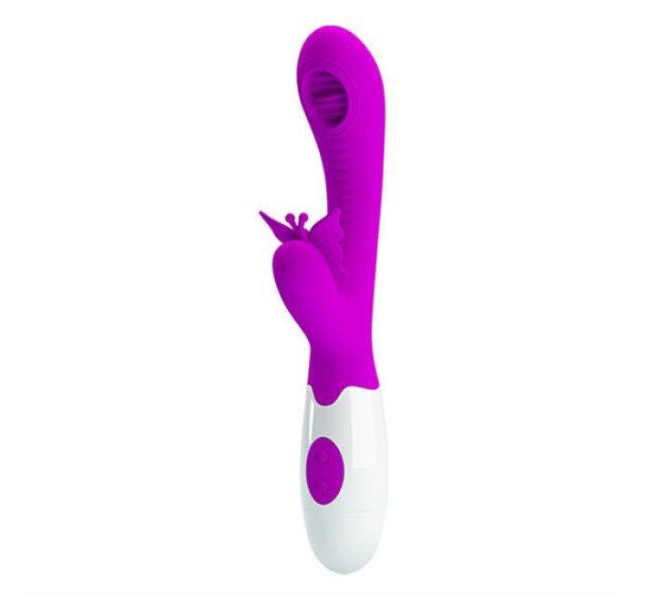 Вібратор Pretty Love Moth Clitoris Vibrator Purple