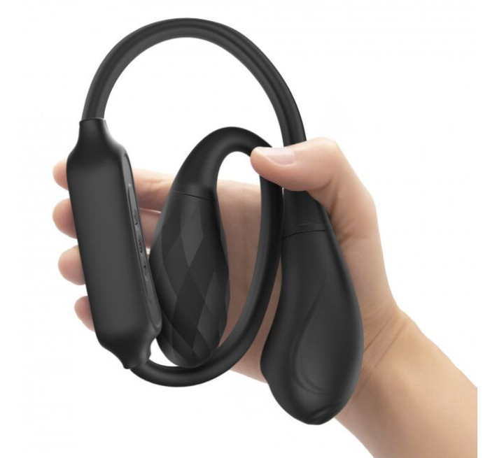 Вибратор на гибкой сцепке со стимуляцией пальчиком Marc Dorcel DUAL EXPLORER