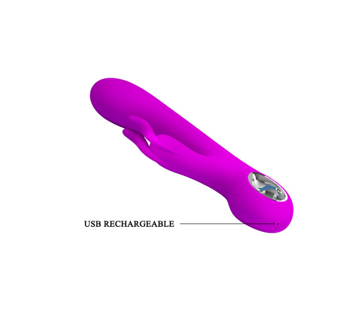 Hi-tech вібратор Pretty Love Hot Rabbit Vibrator Рожевий