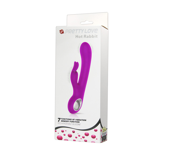 Hi-tech вібратор Pretty Love Hot Rabbit Vibrator Рожевий