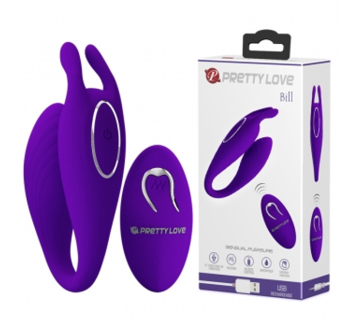 Вібратор Pretty Love Bill Stimulator Purple