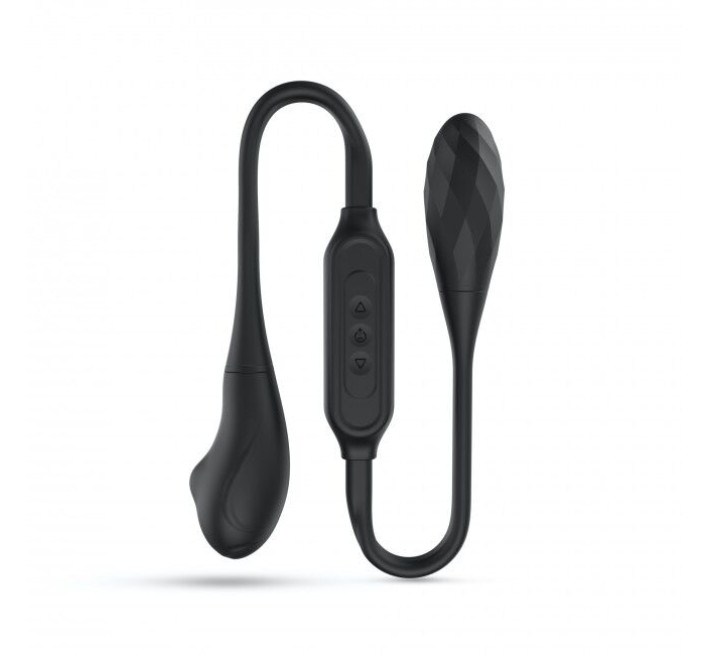 Вибратор на гибкой сцепке со стимуляцией пальчиком Marc Dorcel DUAL EXPLORER