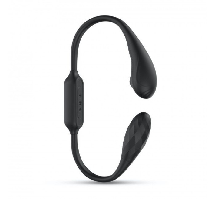 Вибратор на гибкой сцепке со стимуляцией пальчиком Marc Dorcel DUAL EXPLORER