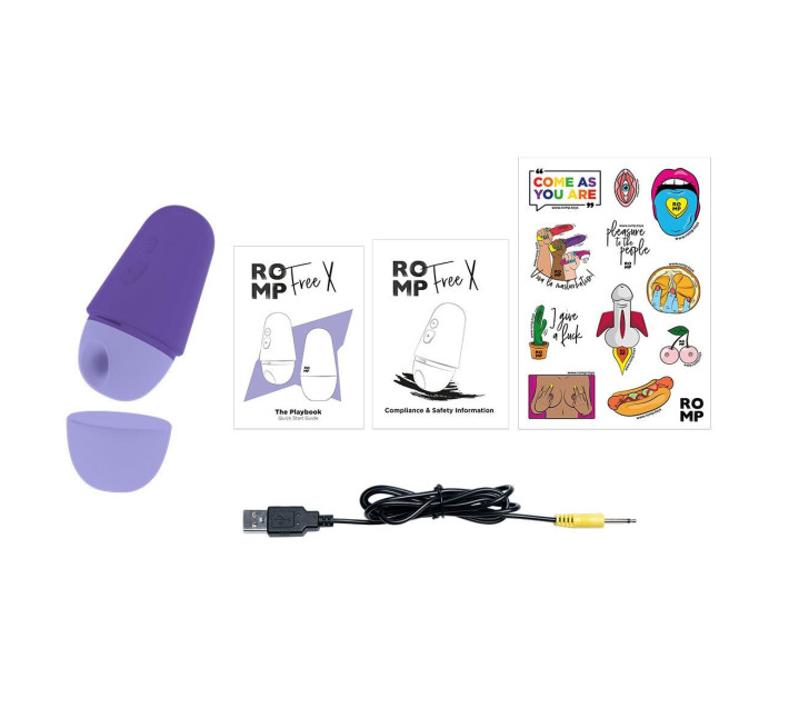 Вакуумний кліторальний стимулятор Romp Free X