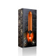 Потужний вібратор Rocks Off Havana Orange Gold з кольоровим LED-підсвічуванням