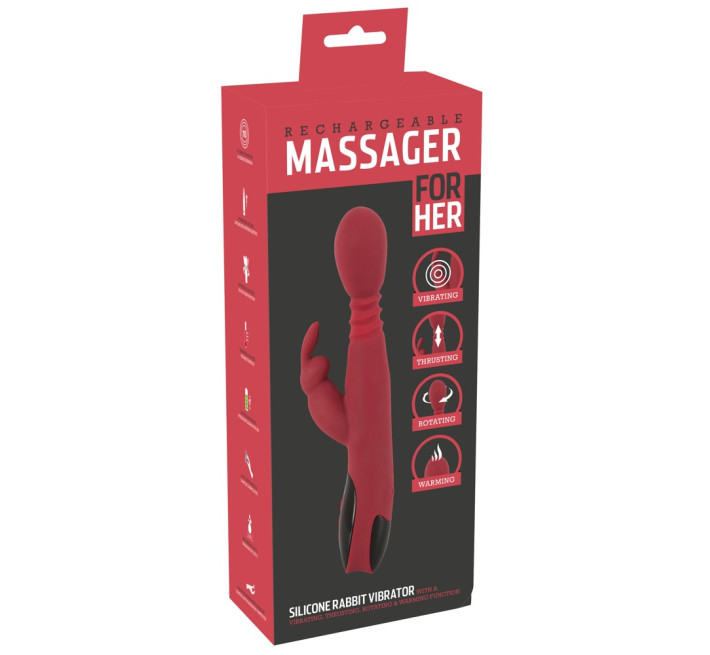 Hi-tech вібратор You2Toys Silicone Rabbit Vibrator