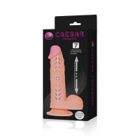 Вібратор LyBaile Cesar Treasure Thrusting Vibrator Flesh Вібратор LyBaile Cesar Treasure Thrusting Vibrator Flesh