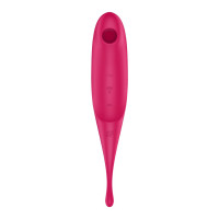 Вибратор для клитора с вакуумной стимуляцией Satisfyer Twirling Pro Red