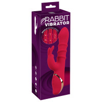 Вібратор You2Toys Rabbit Vibrator With 3 Moving Rings