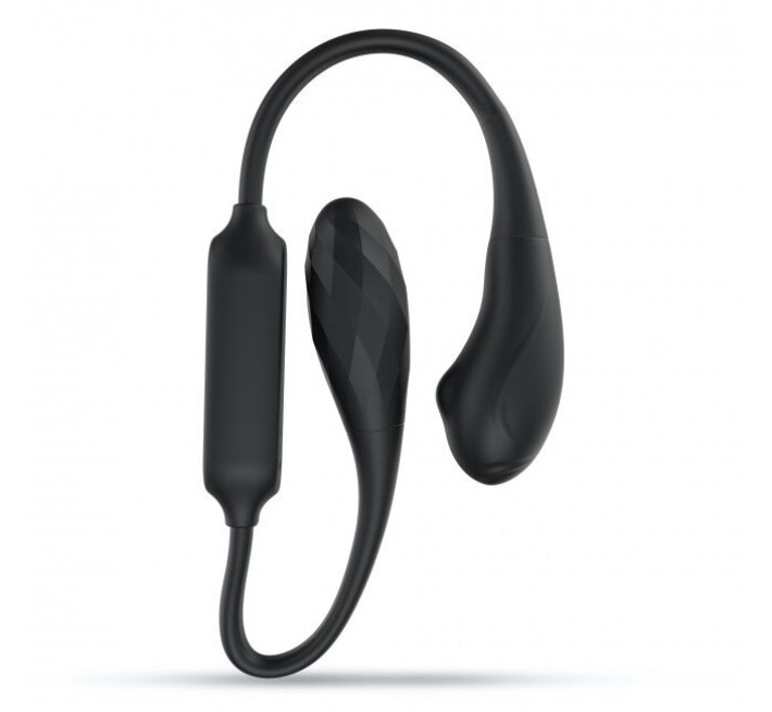 Вибратор на гибкой сцепке со стимуляцией пальчиком Marc Dorcel DUAL EXPLORER