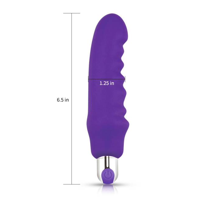 Вибратор LoveToy Rechargeable IJOY Silicone Waver Фиолетовый