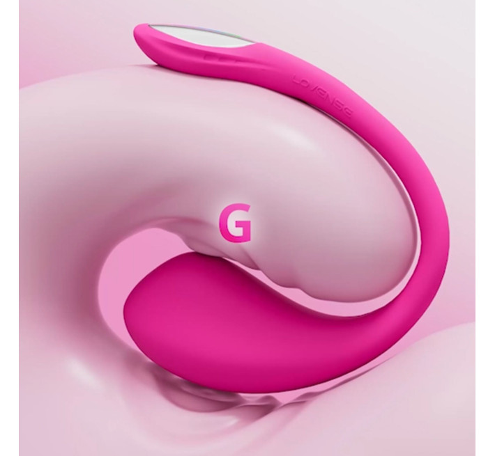 Смарт-віброяйце Lovense Lush 4, дуже потужне, швидке заряджання, LED-підсвічування